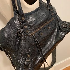 Balenciaga Black City Bag